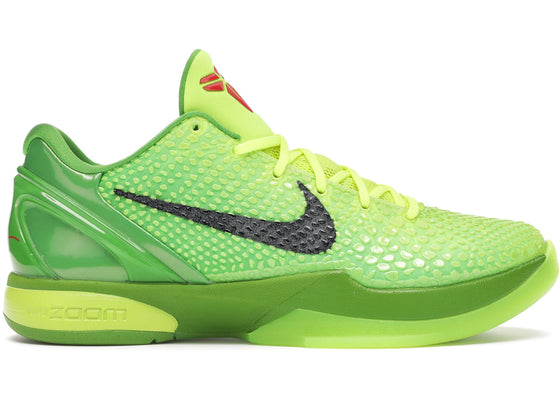 Nike Kobe 6 Protro Grinch (2020) sneakers - authentic streetwear shoes