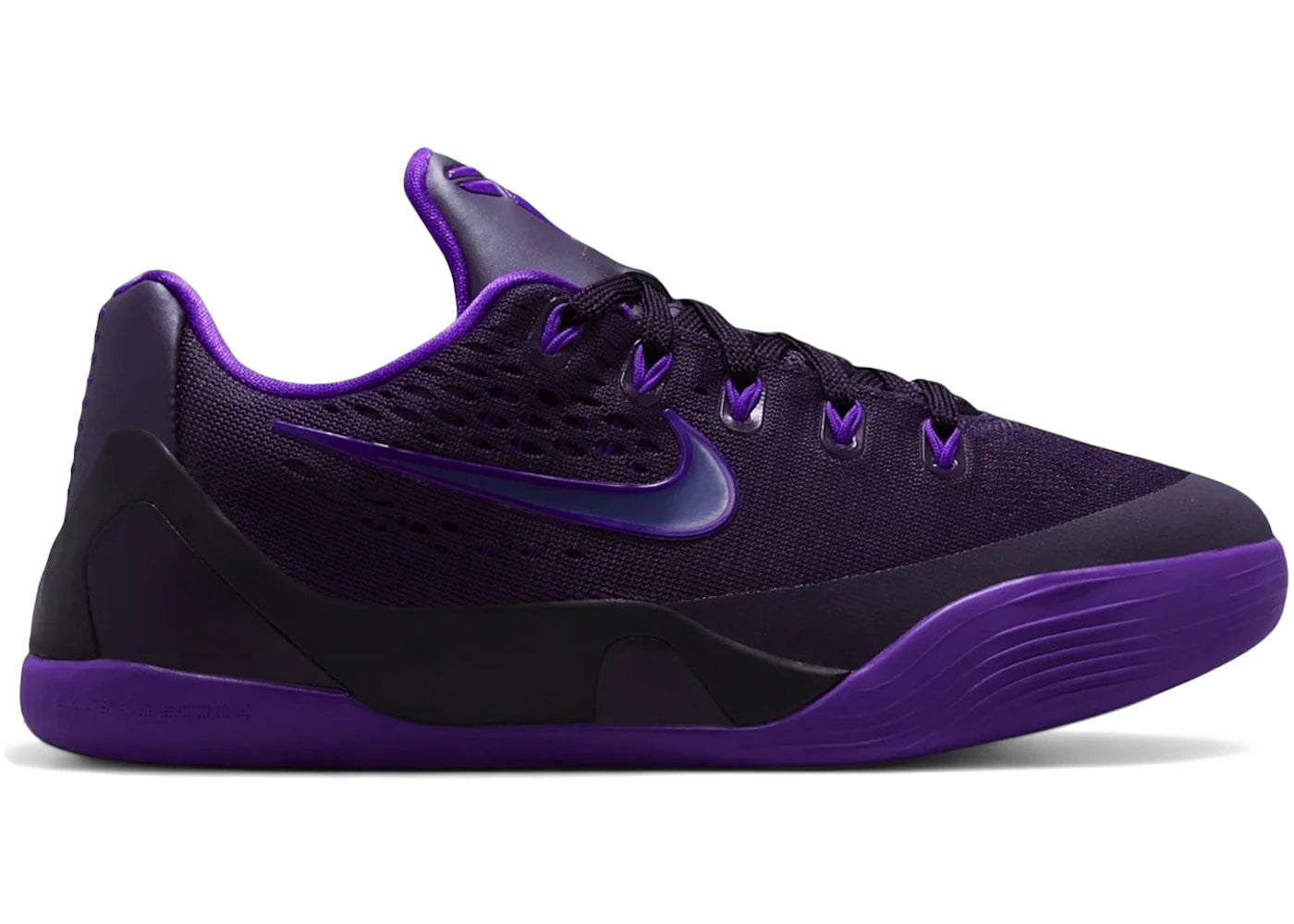 Nike Kobe 9 EM Low TB Purple Dynasty (GS) - vue 360