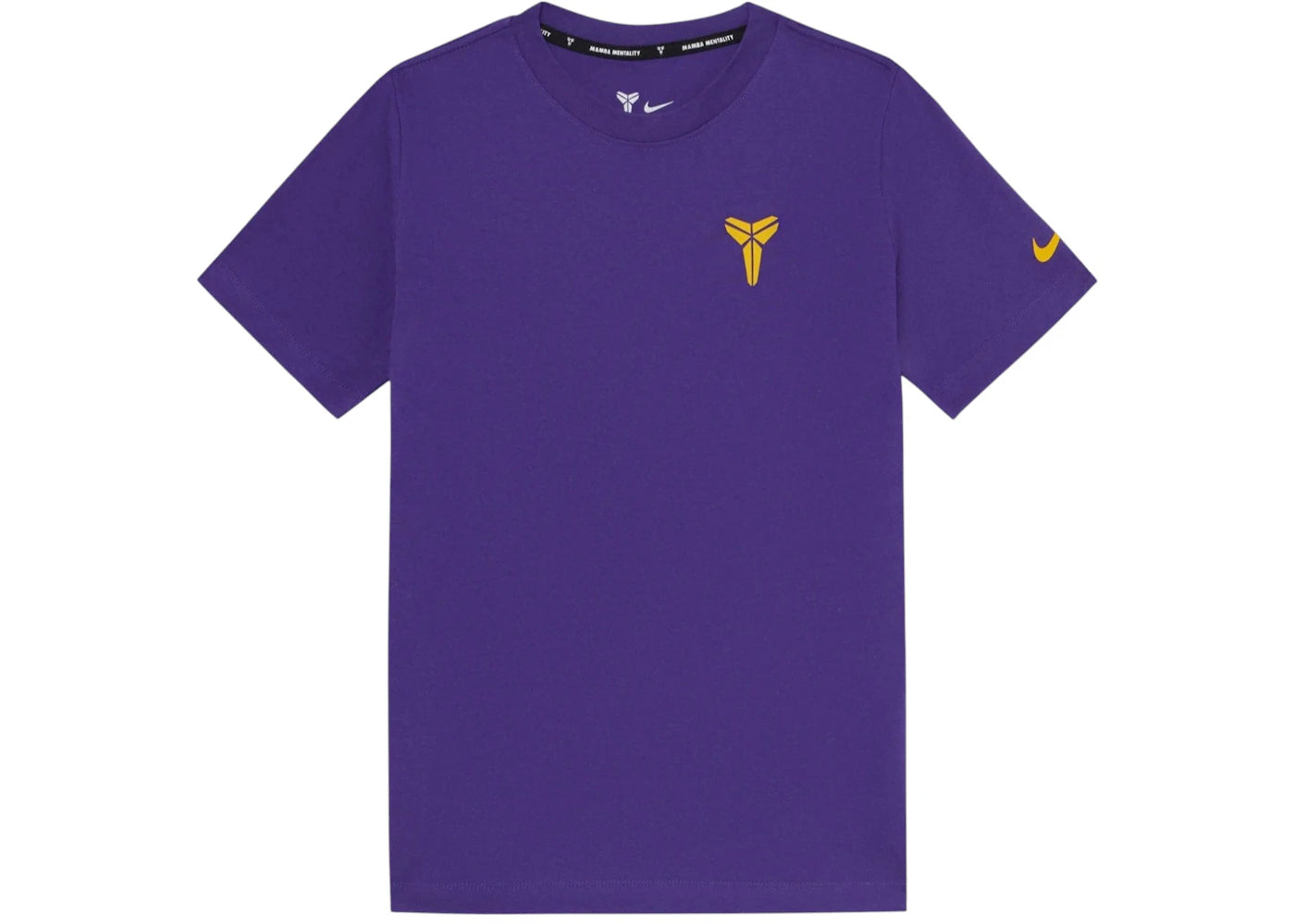 Nike Kobe Basketball S/S Loose Fit T-shirt Purple/Yellow - vue 360