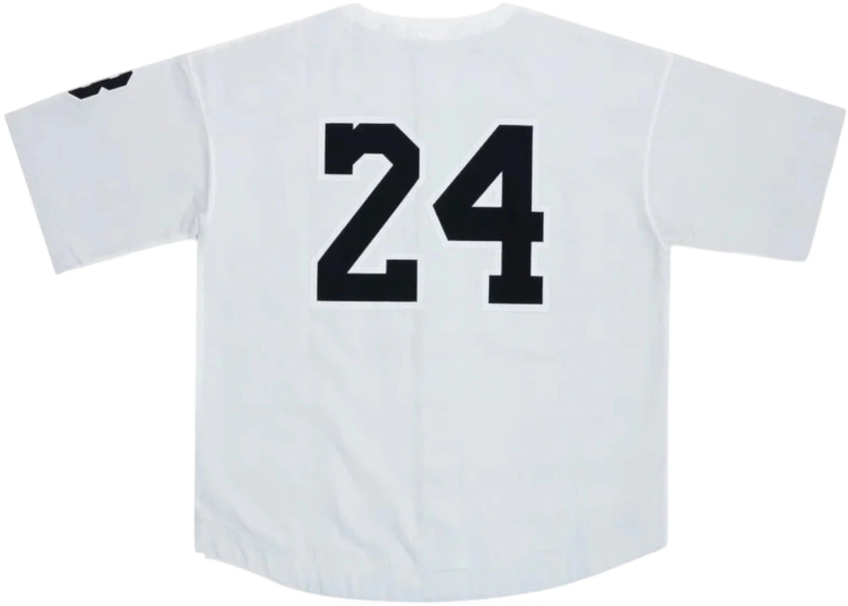 Nike Kobe Bryant Baseball Jersey White - vue secondaire A