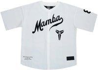 Nike Kobe Bryant Baseball Jersey White