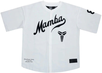 Nike Kobe Bryant Baseball Jersey White - authentic Nike apparel