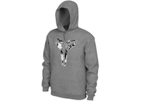 Nike Kobe Bryant Los Angeles Lakers Memorial Statue Hoodie Grey