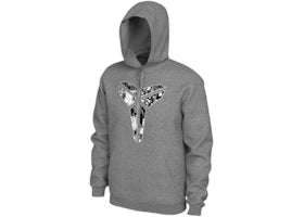 Nike Kobe Bryant Los Angeles Lakers Memorial Statue Hoodie Grey