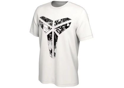Nike Kobe Bryant Los Angeles Lakers Memorial Statue Unveil T-shirt White - apparel view 2