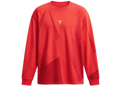 Nike Kobe Bryant Lunar New Year Dri-FIT L/S T-shirt Red - apparel view 2
