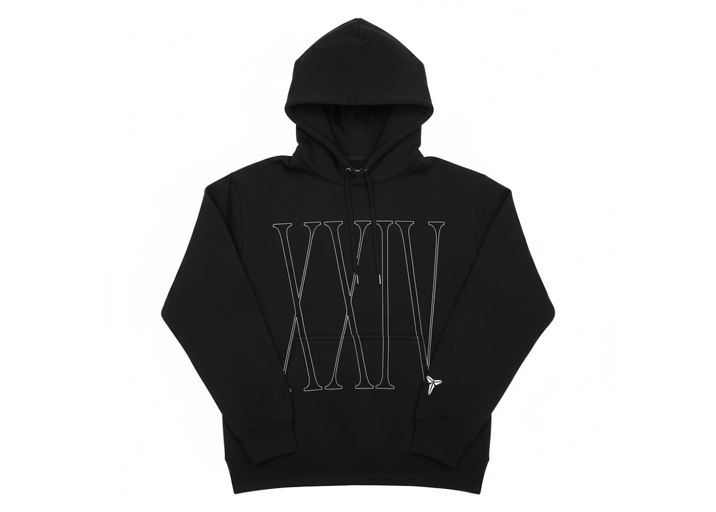 Nike Kobe Bryant Pullover Basketball Hoodie Black/White - vue 360
