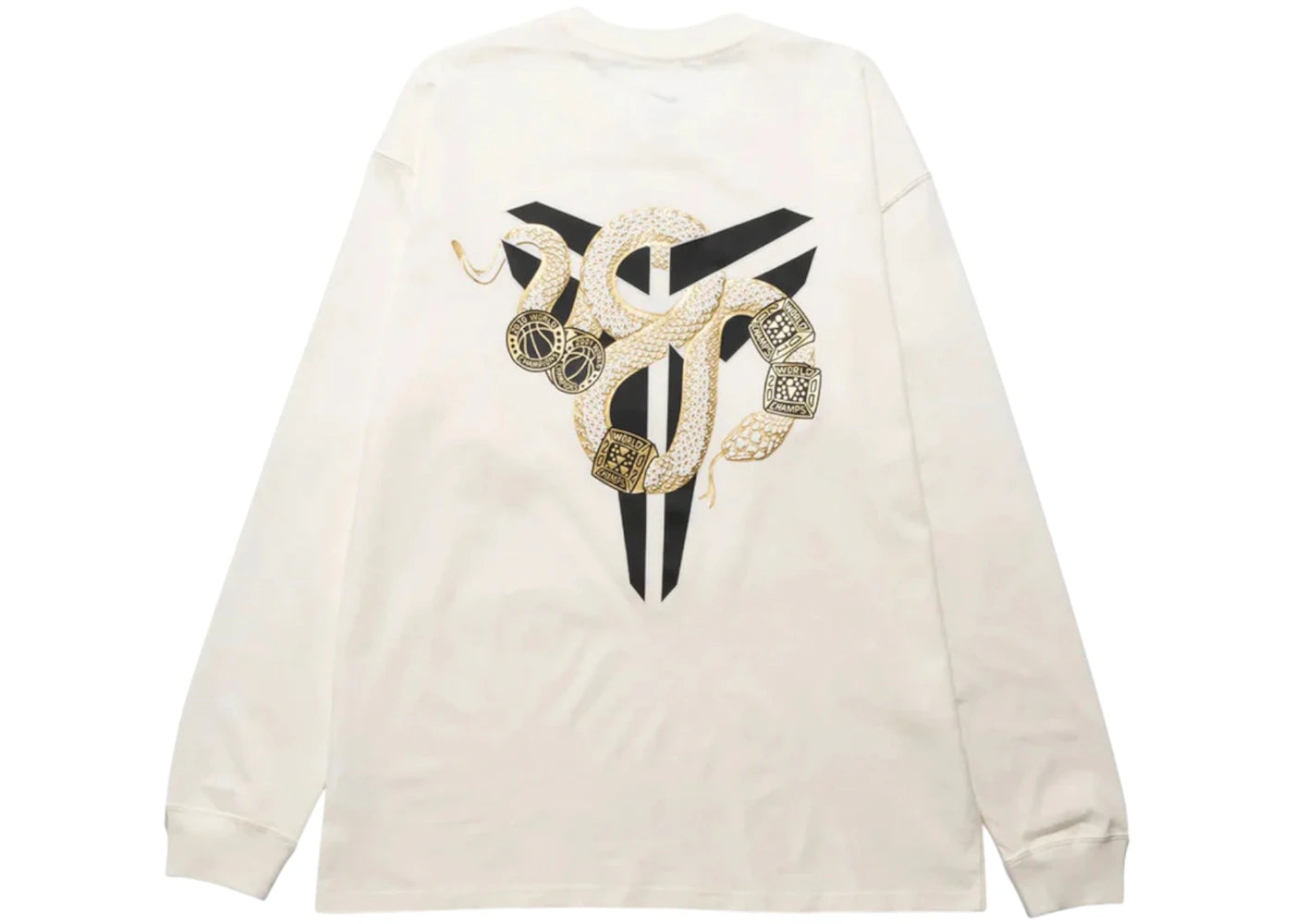 Nike Kobe Bryant Year of Mamba Max90 Long-Sleeve T-shirt White - vue secondaire A