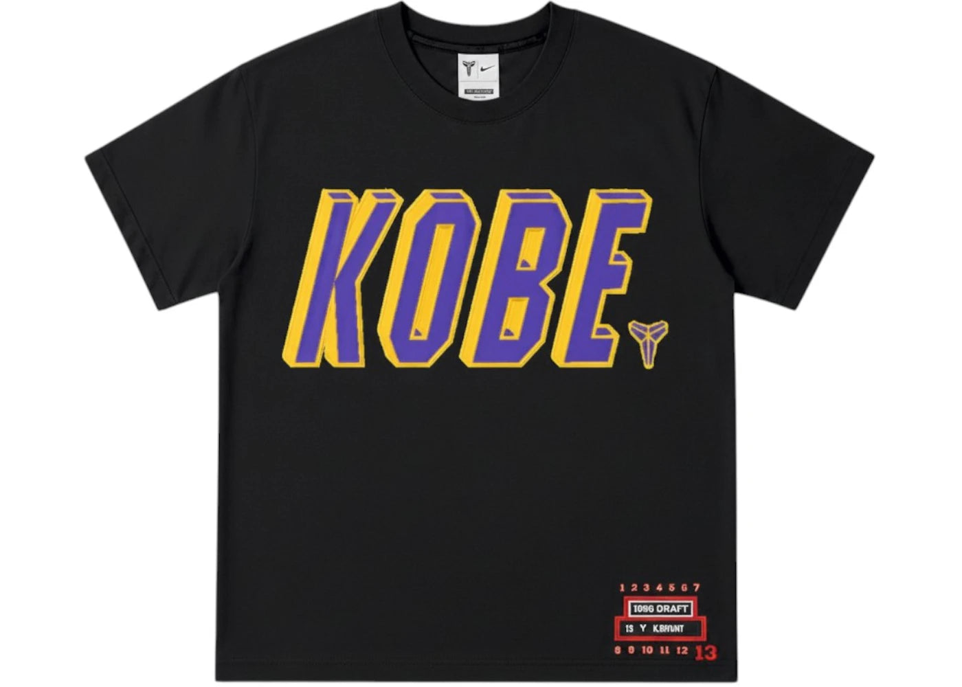 Nike Kobe Draft Pack Los Angeles Lakers T-shirt (Opened Packaging) Multicolor - vue 360