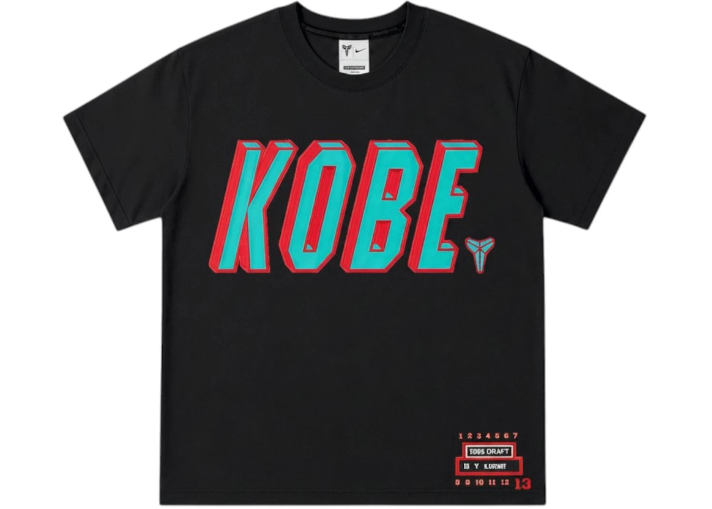 Nike Kobe Draft Pack Vancouver Grizzlies T-shirt (Opened Packaging) Multicolor - vue secondaire A