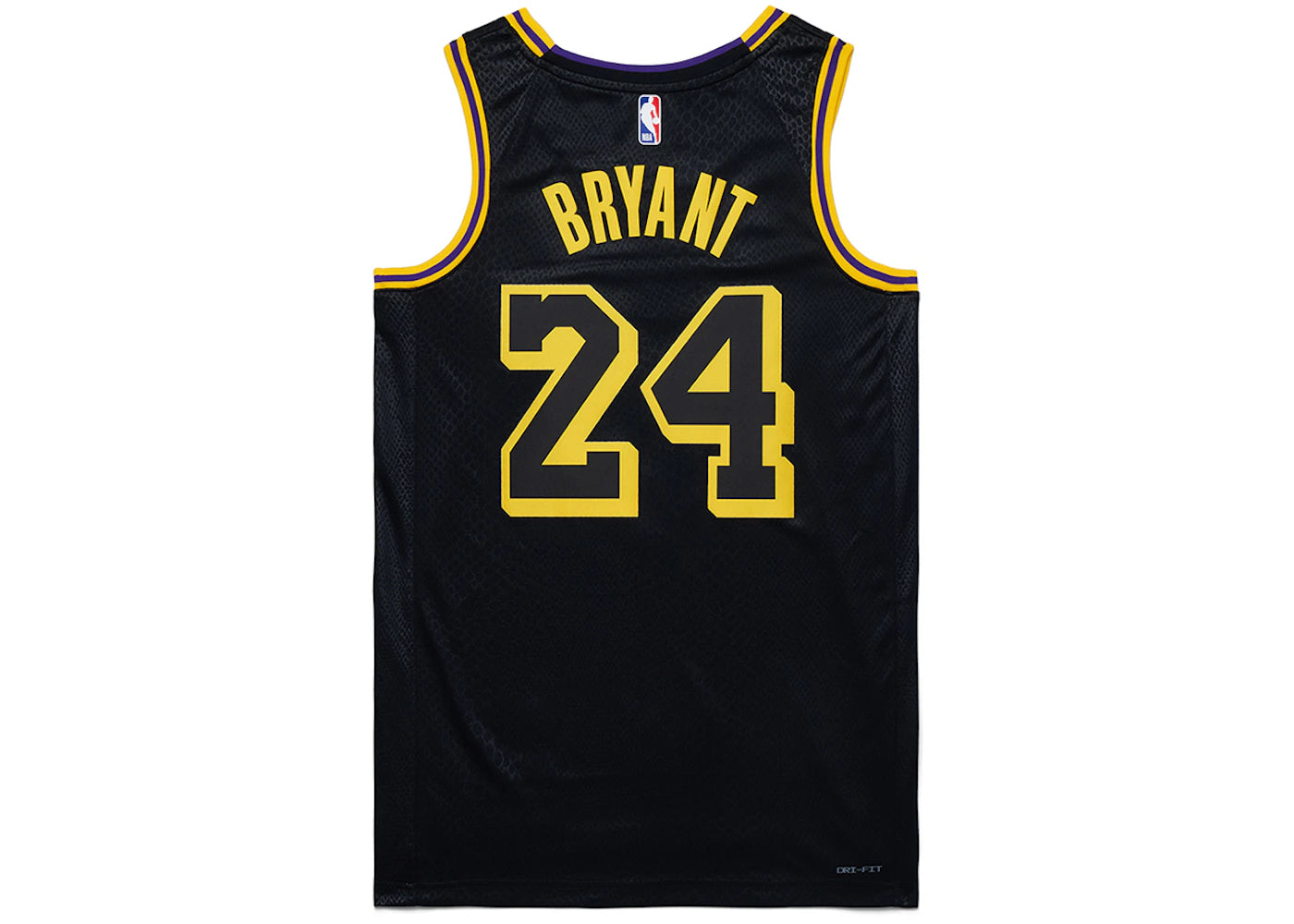 Nike Kobe Mamba Mentality Los Angeles Lakers City Edition Swingman Jersey (FW23) Black