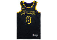 Nike Kobe Mamba Mentality Los Angeles Lakers City Edition Swingman Jersey (FW23) Schwarz