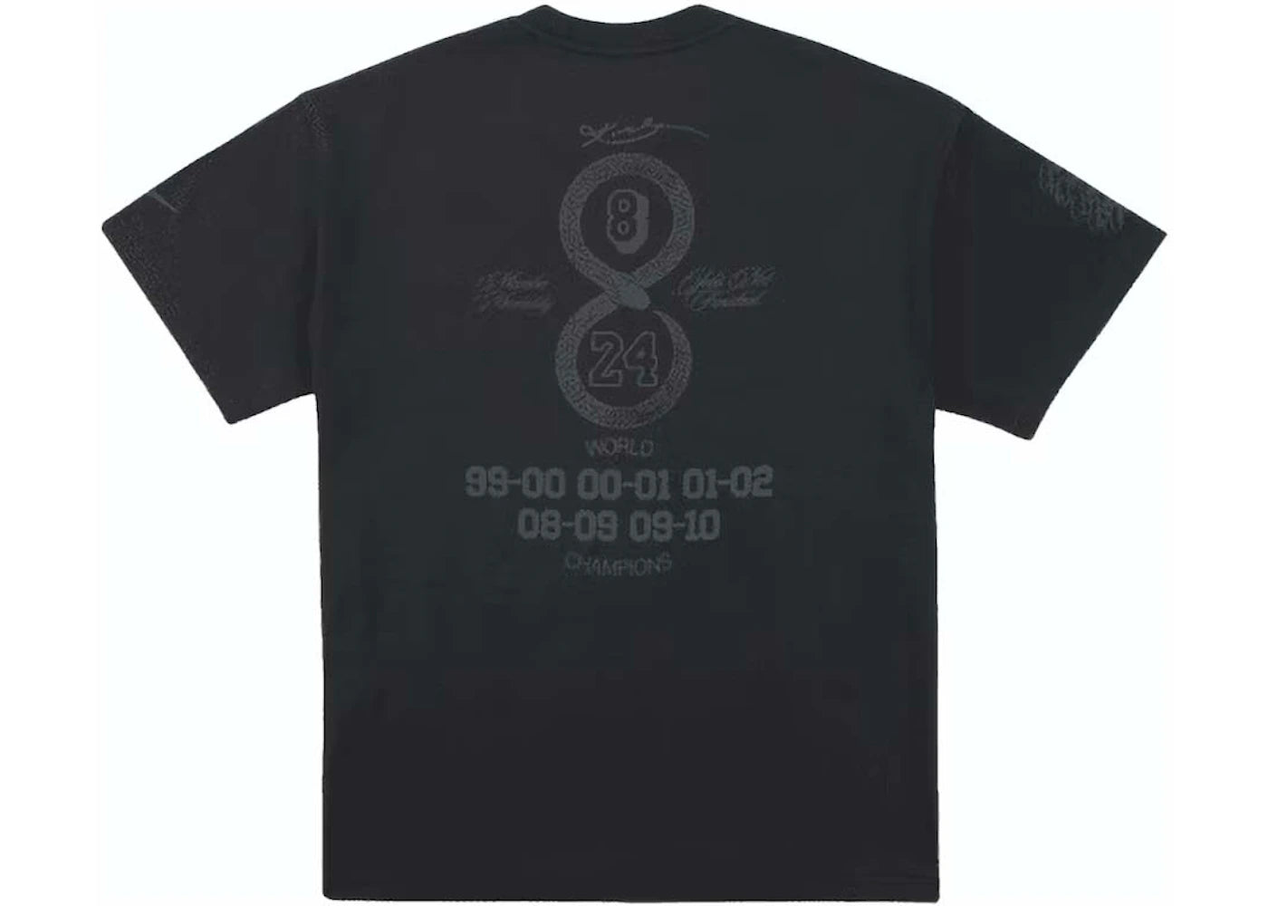 Nike Kobe Mamba Mentality T-shirt (Asia Sizing) Black - vue secondaire B