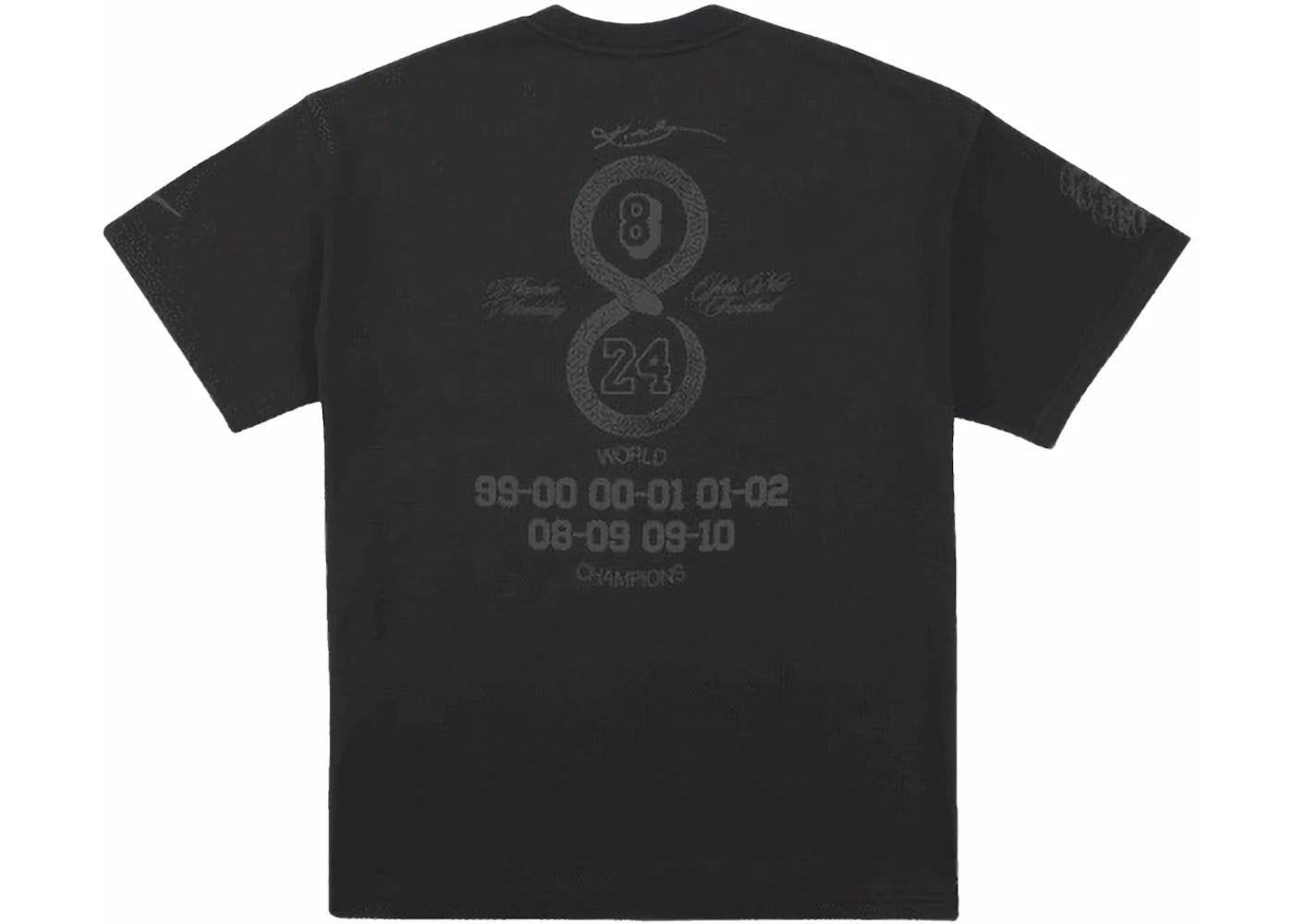 Nike Kobe Mamba Mentality T-shirt Black - vue secondaire B