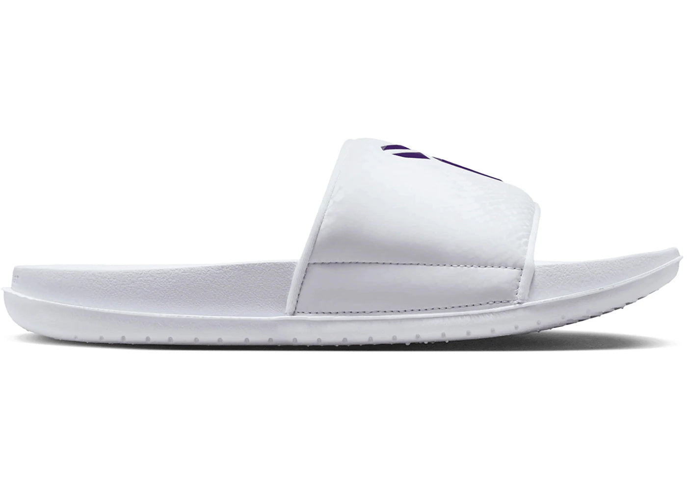 Nike Kobe Offcourt Slide White Court Purple - vue 360