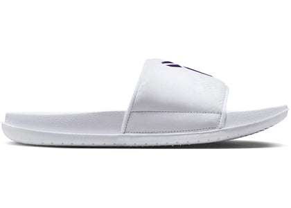 Nike Kobe Offcourt Slide White Court Purple - authentic Nike sneakers