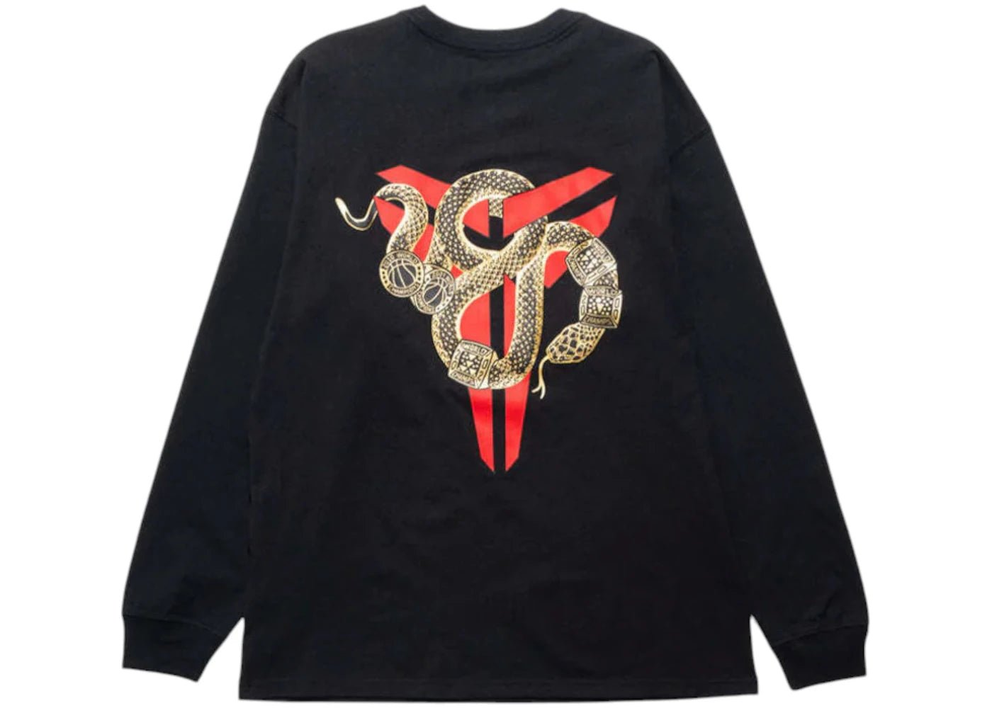 Nike Kobe Year Of The Mamba Max90 L/S T-Shirt Black - vue secondaire B