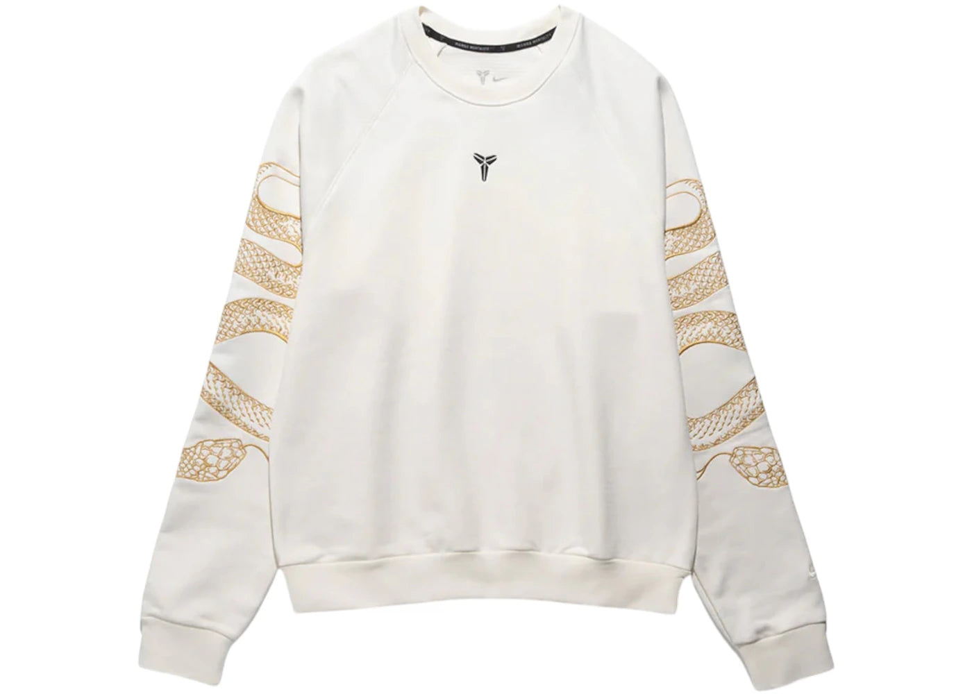 Nike Kobe Year Of The Mamba Therma-Fit Basketball Crewneck Sail/Black - vue 360