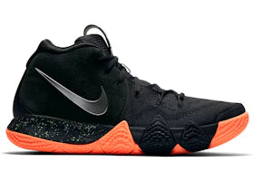 Nike Kyrie 4 Black Metallic Silver - vue 360