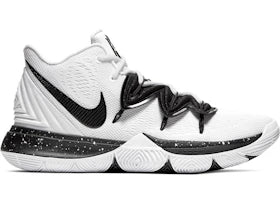 Nike Kyrie 5 Team White Black - vue 360
