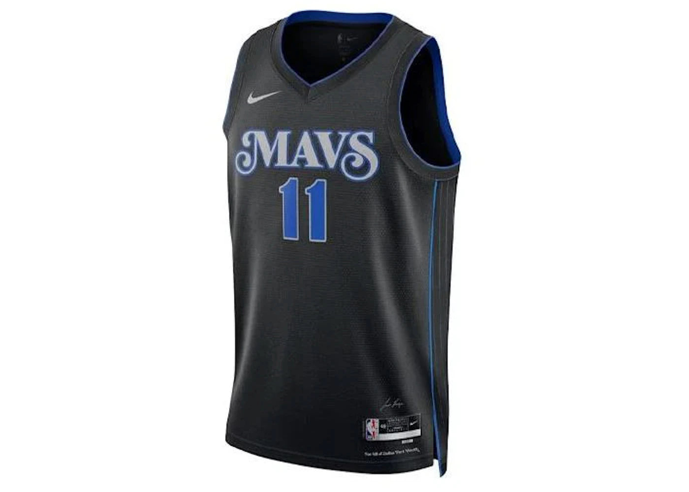 Nike Kyrie Irving Dallas Mavericks Dri-Fit Jersey Black - vue 360