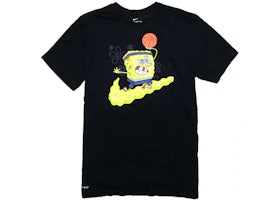 Nike Kyrie x Spongebob Dri-Fit Tee (Kids Sizing) Black - vue 360