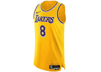 Nike LA Lakers Kobe Bryant #8 Leave A Legacy Jersey Yellow
