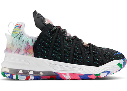 Nike LeBron 18 Multicolor (GS) - authentic Nike sneakers