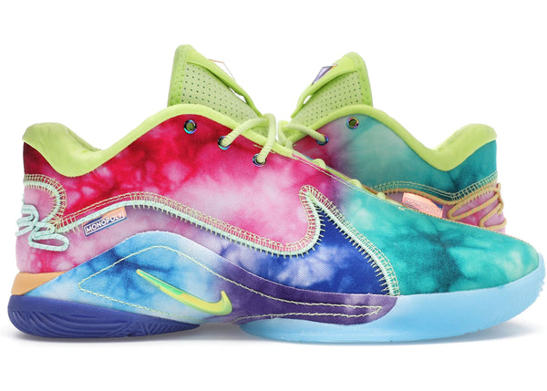 Nike LeBron 22 What the Monopoly Tie-Dye (Translucent Outsole) sneakers - authentic Nike shoes