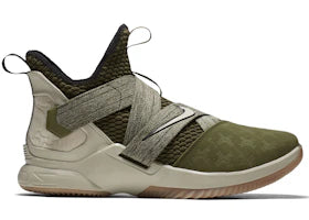 Nike LeBron Solder 12 EP Olive Canvas - vue 360