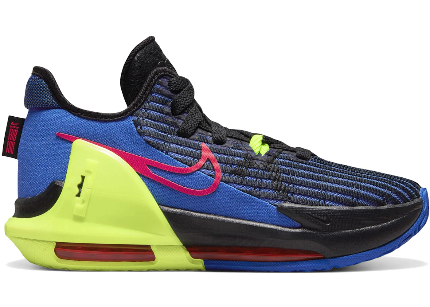 Nike LeBron Witness 6 Hyper Royal Bright Crimson (GS) - vue secondaire A
