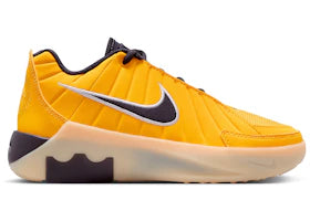 Nike LeBron Witness 9 Amarillo Soft Yellow Cave Purple (GS) - authentic Nike sneakers