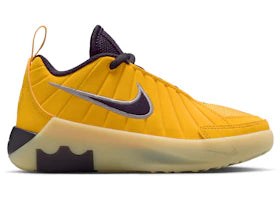 Nike LeBron Witness 9 Amarillo Soft Yellow Cave Purple (PS) - vue 360