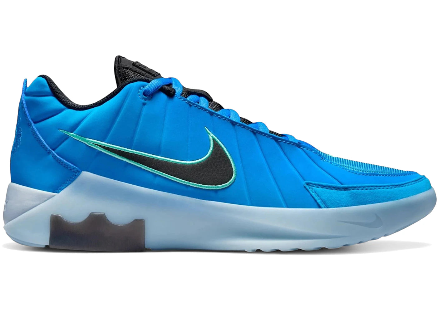 Nike LeBron Witness 9 Photo Blue Bleached Turquoise (Translucent Outsole) - vue 360