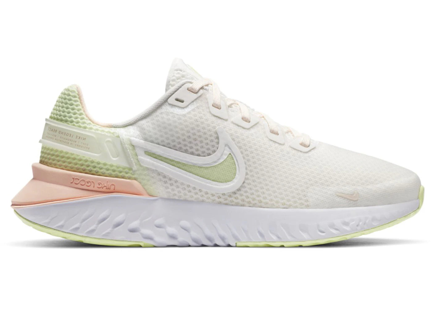 Nike Legend React 3 Barely Volt (Women's) - vue secondaire A