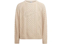 Nike Life Cable Knit Sweater Rattan