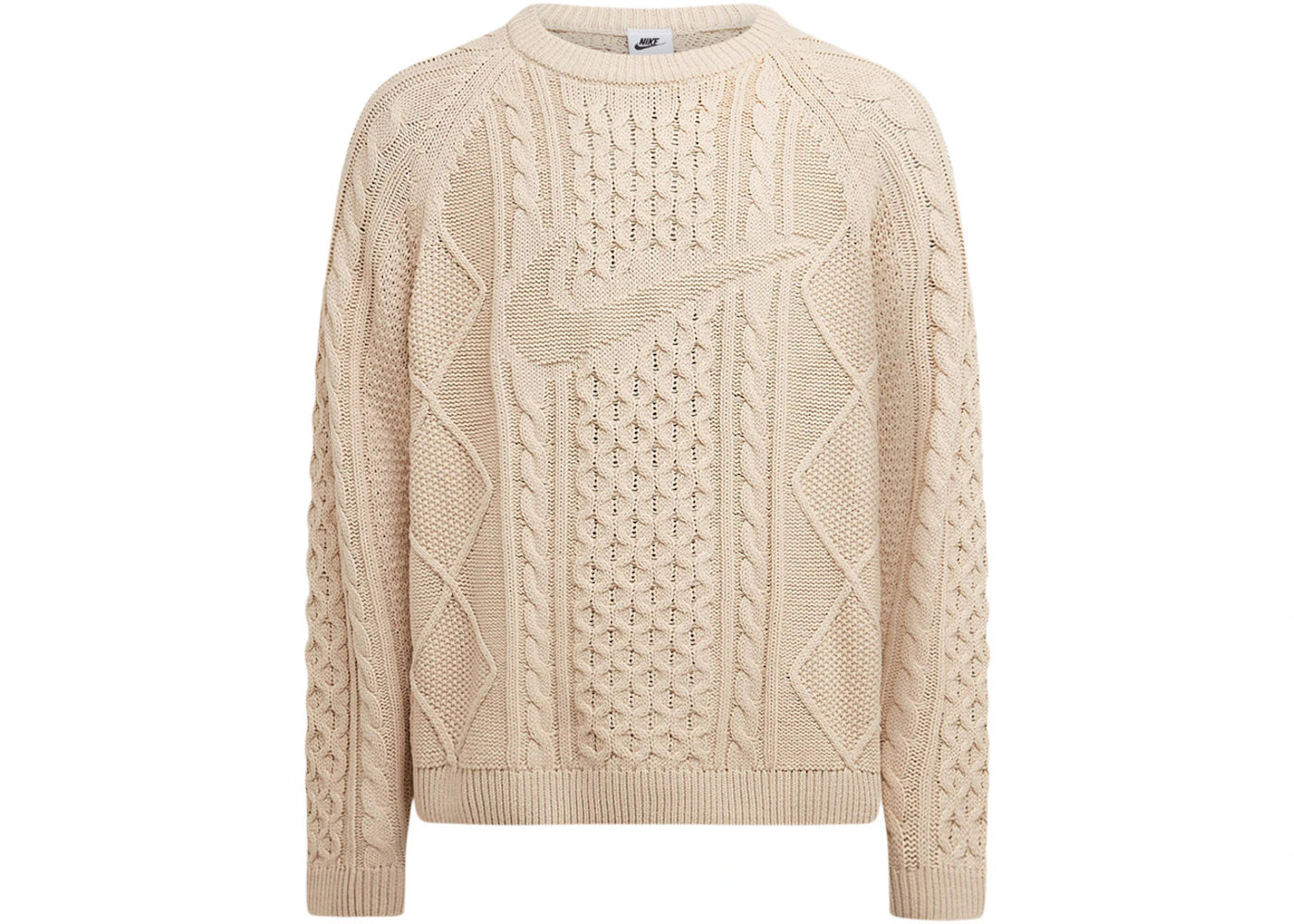 Nike Life Cable Knit Sweater Rattan - vue secondaire A