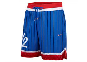 Nike Lil Penny Hardaway Premium Shorts Blue/Red/White - vue 360