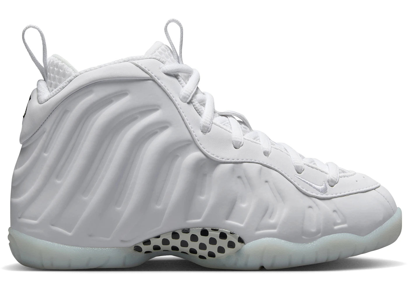Nike Little Posite One Triple White (PS) sneakers - authentic Nike shoes