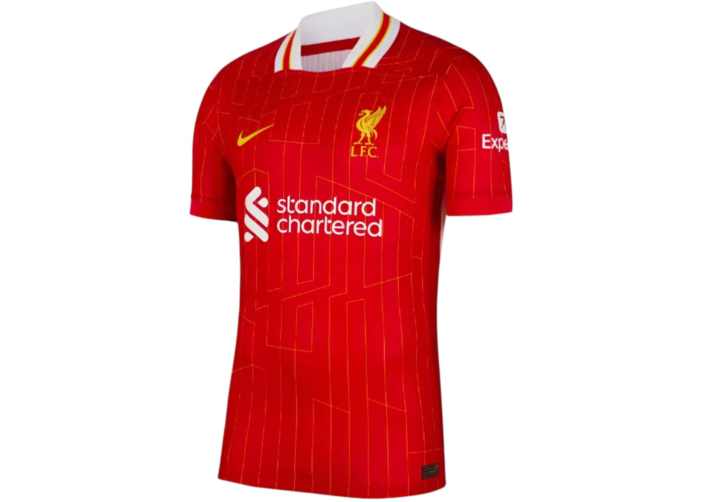 Nike Liverpool FC 2024/25 Match Home Authentic Jersey Gym Red/White/Chrome Yellow - vue secondaire A
