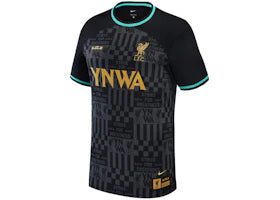 Nike Liverpool x LeBron James 2023/24 Stadium Replica Jersey Black - authentic Nike apparel
