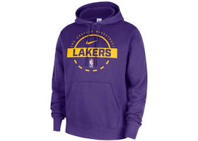 Nike Los Angeles Lakers Club Practice Pullover Hoodie