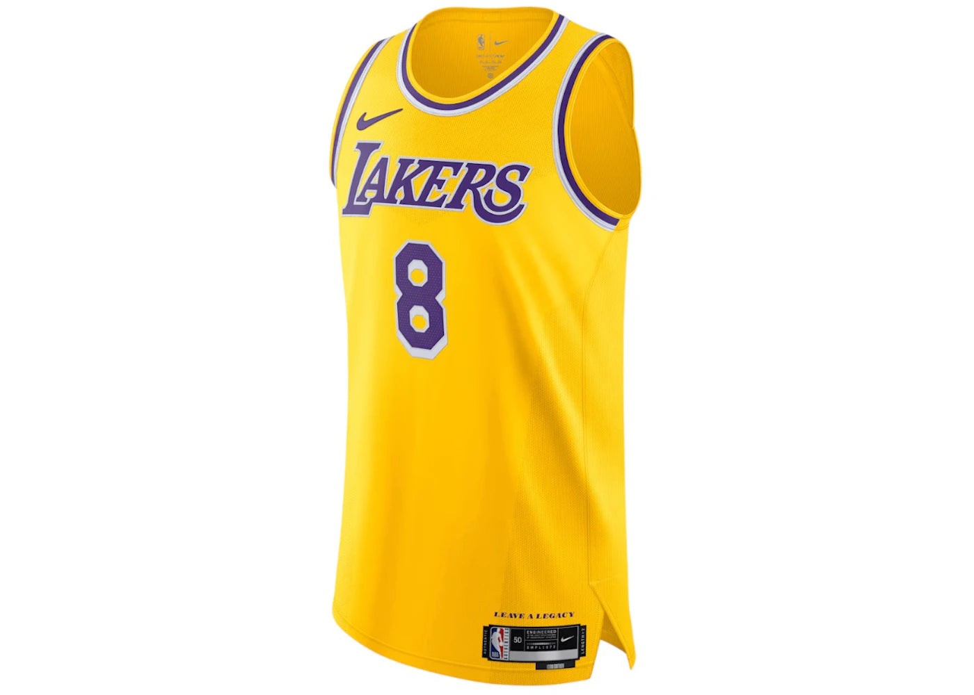 Nike Los Angeles Lakers Icon Edition 2022/23 Dri-FIT ADV NBA Authentic Jersey Amarillo - vue secondaire A