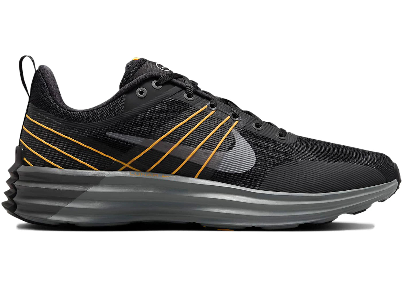 Nike Lunar Roam Black Laser Orange - vue 360