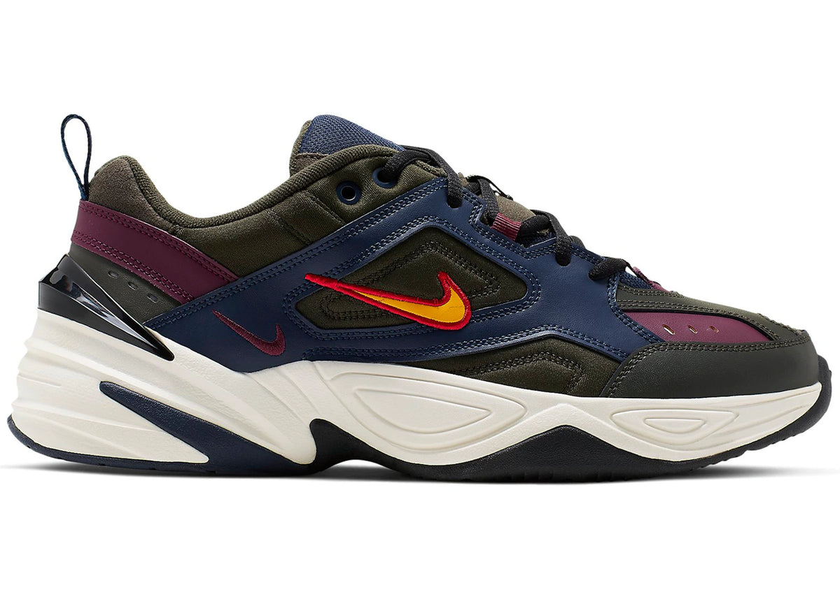 Nike M2K Tekno Midnight Navy Bordeaux - vue secondaire A