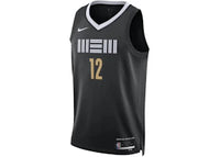 Nike Memphis Grizzlies Ja Morant 23/24 Dri-Fit Jersey Black