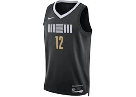 Nike Memphis Grizzlies Ja Morant 23/24 Dri-Fit Jersey Black