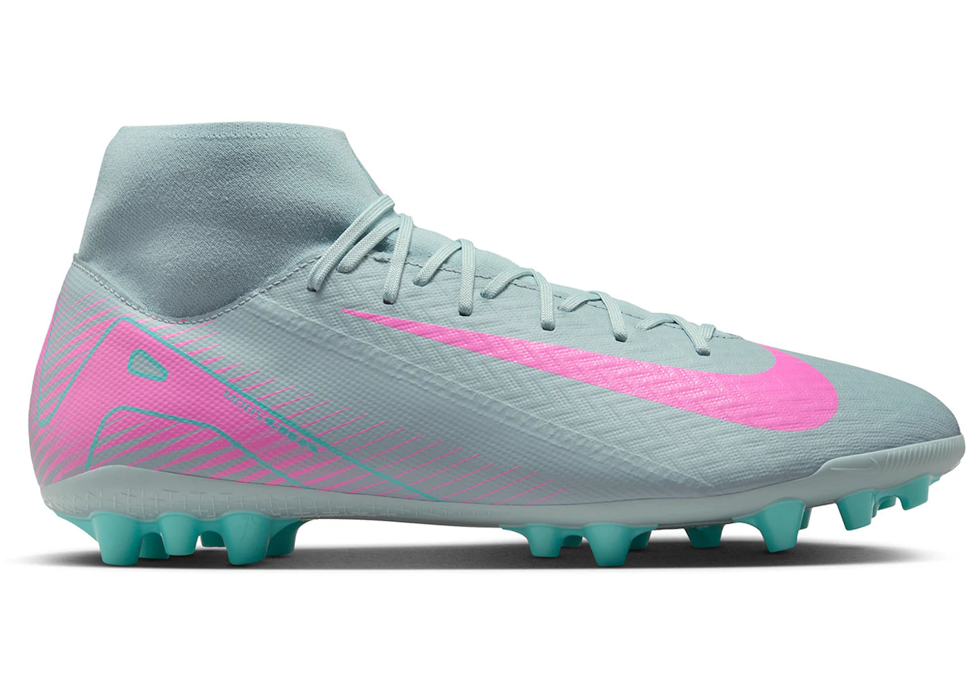 Nike Mercurial Superfly 10 Academy AG Ocean Cube Pink Blast - vue 360