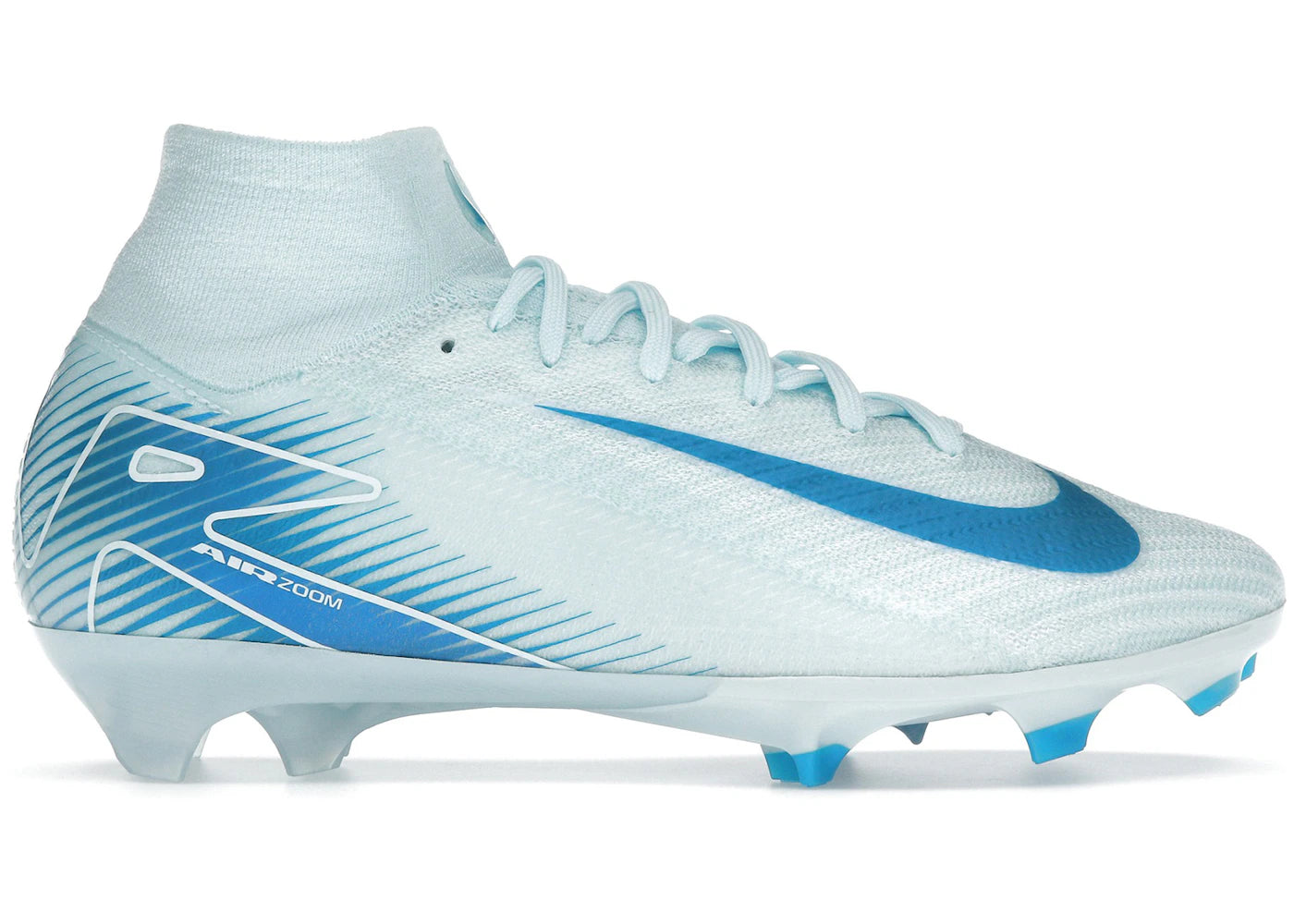 Nike Mercurial Superfly 10 Elite FG Glacier Blue - vue 360
