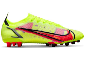 Nike Mercurial Vapor 14 Elite AG Volt Black Bright Crimson - vue 360